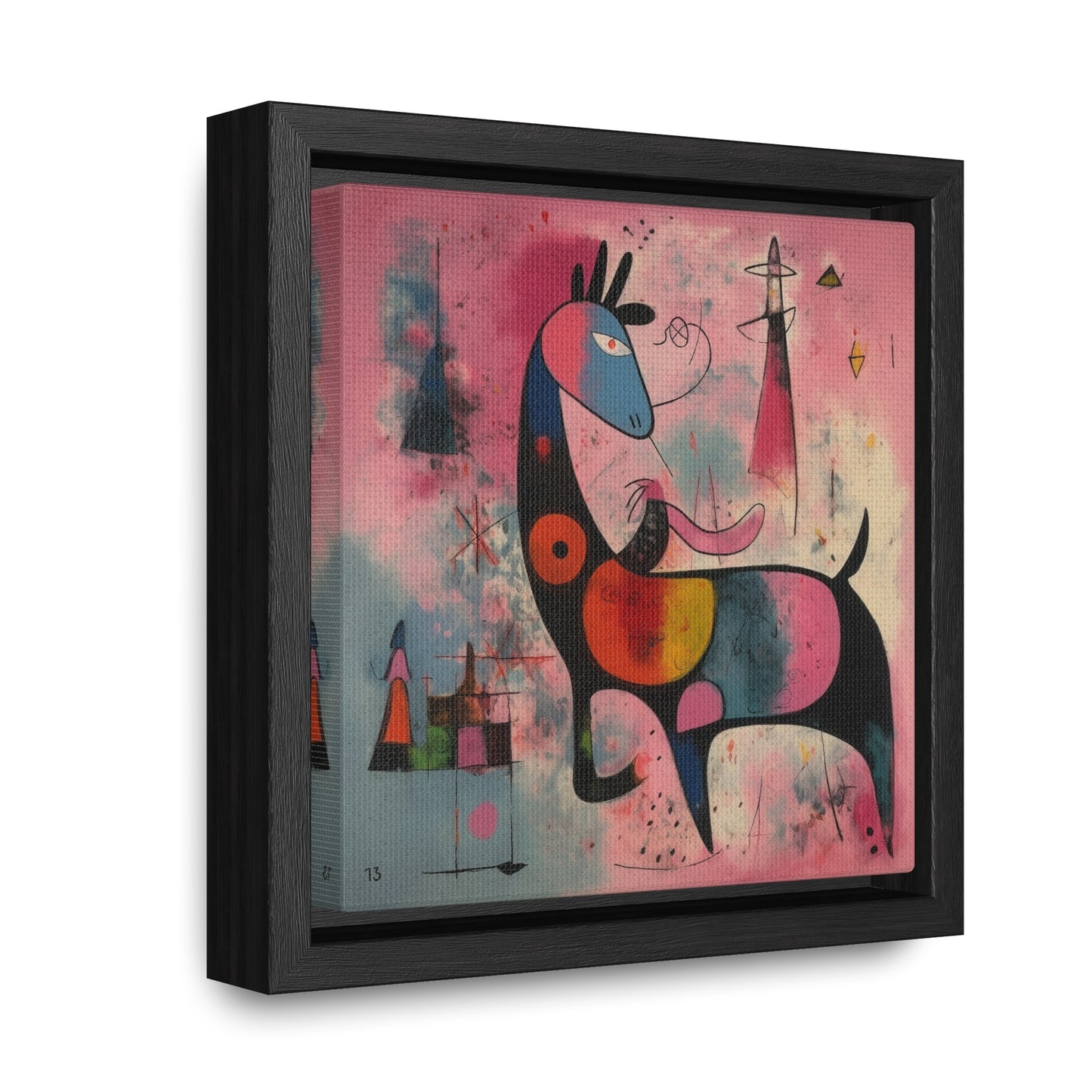 The Dreams of the Child 23, Gallery Canvas Wraps, Square Frame