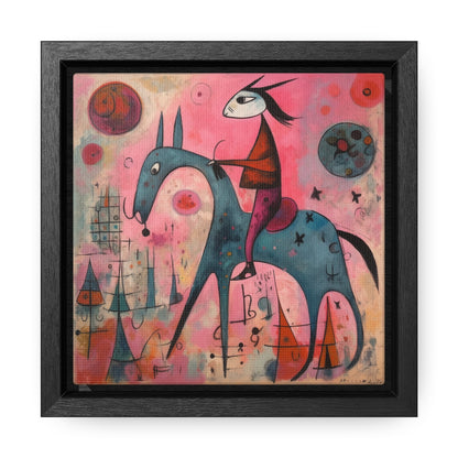 The Dreams of the Child 53, Gallery Canvas Wraps, Square Frame