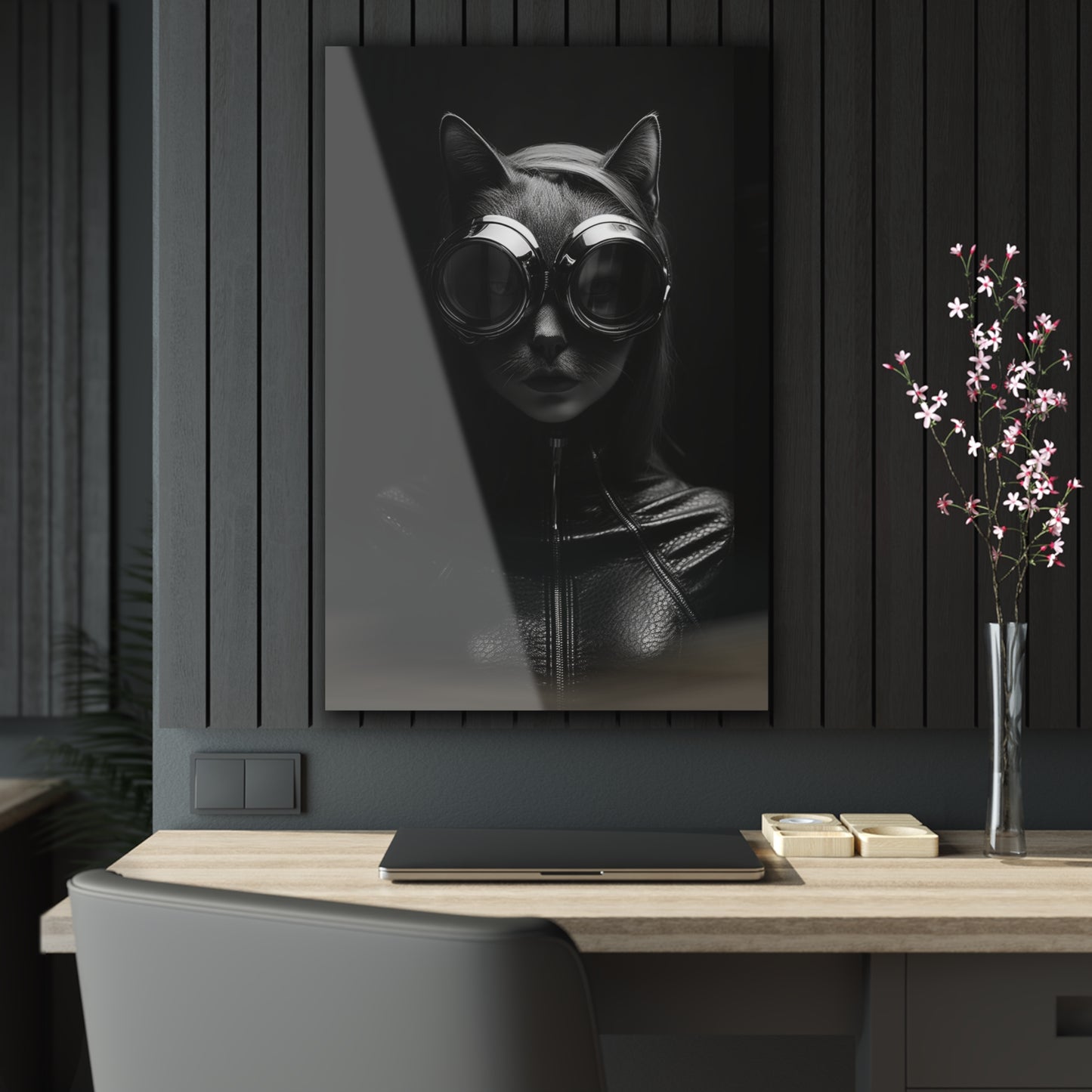 Cat Woman 46, Acrylic Prints