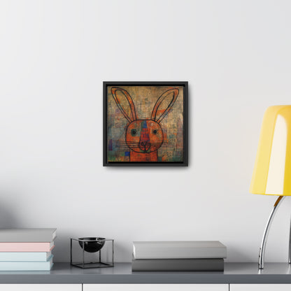 Rabbit 6, Gallery Canvas Wraps, Square Frame