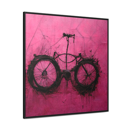 Bicycle 3, Valentinii, Gallery Canvas Wraps, Square Frame