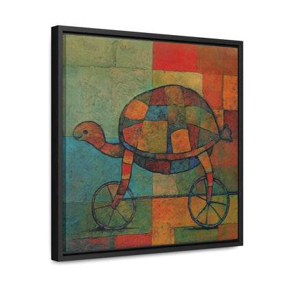 Turtle 19, Gallery Canvas Wraps, Square Frame