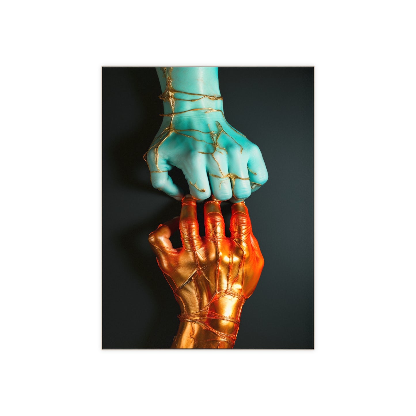 Hands 36, Ceramic Photo Tile