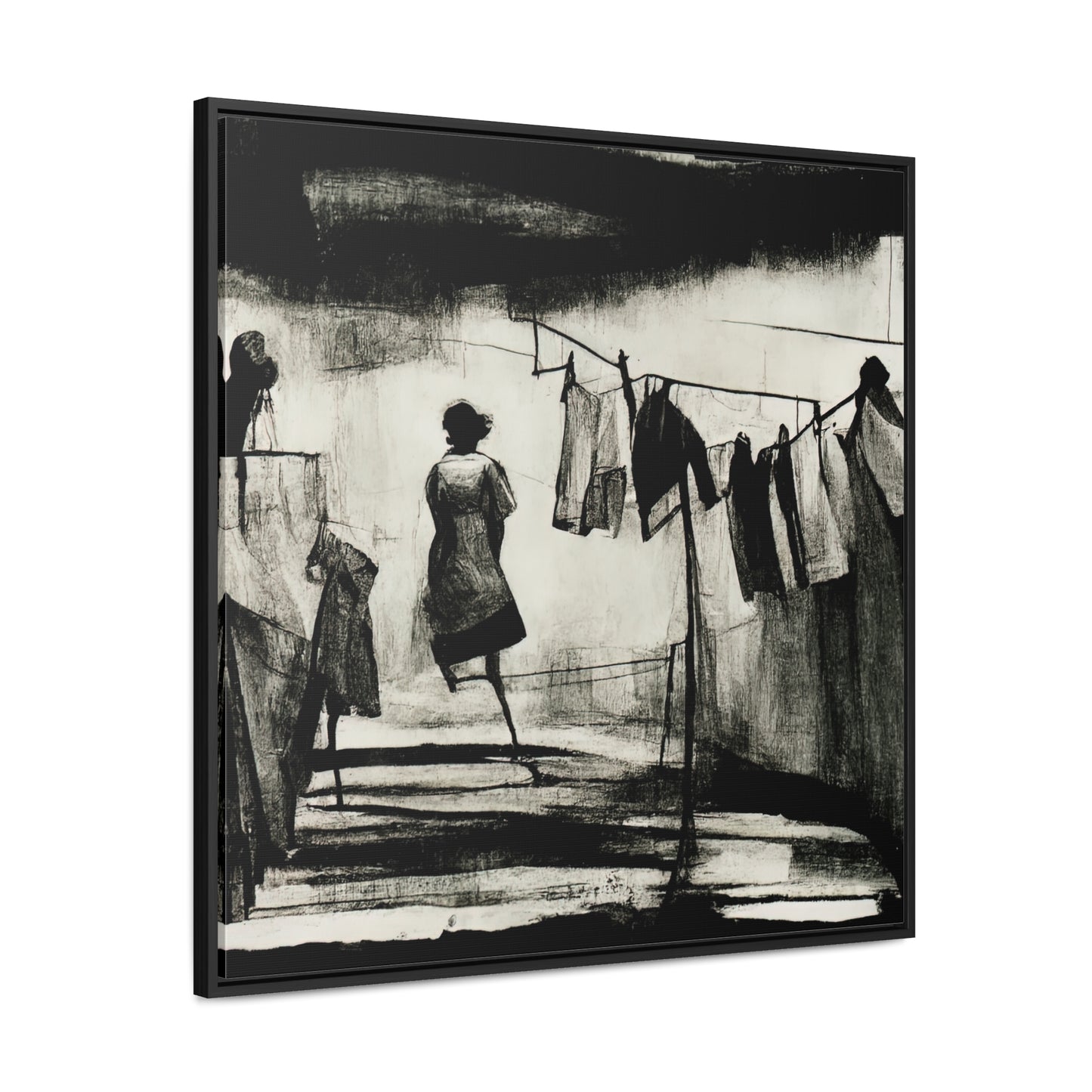 Domestic Memories 13, Valentinii, Gallery Canvas Wraps, Square Frame