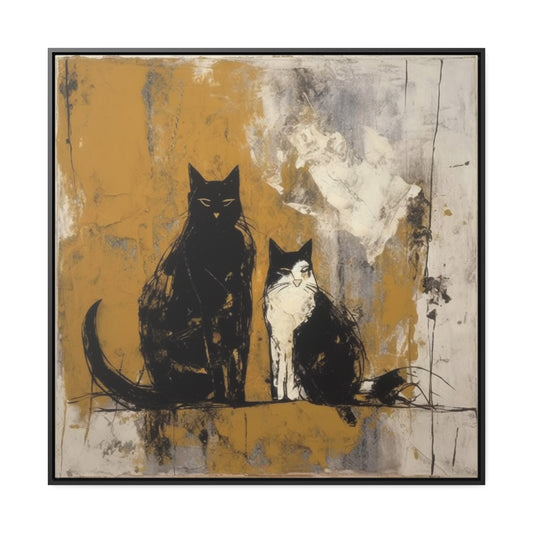 Cat 8, Gallery Canvas Wraps, Square Frame