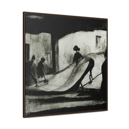 Domestic Memories 46, Valentinii, Gallery Canvas Wraps, Square Frame