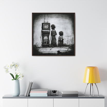 Childhood Wave 5, Valentinii, Gallery Canvas Wraps, Square Frame