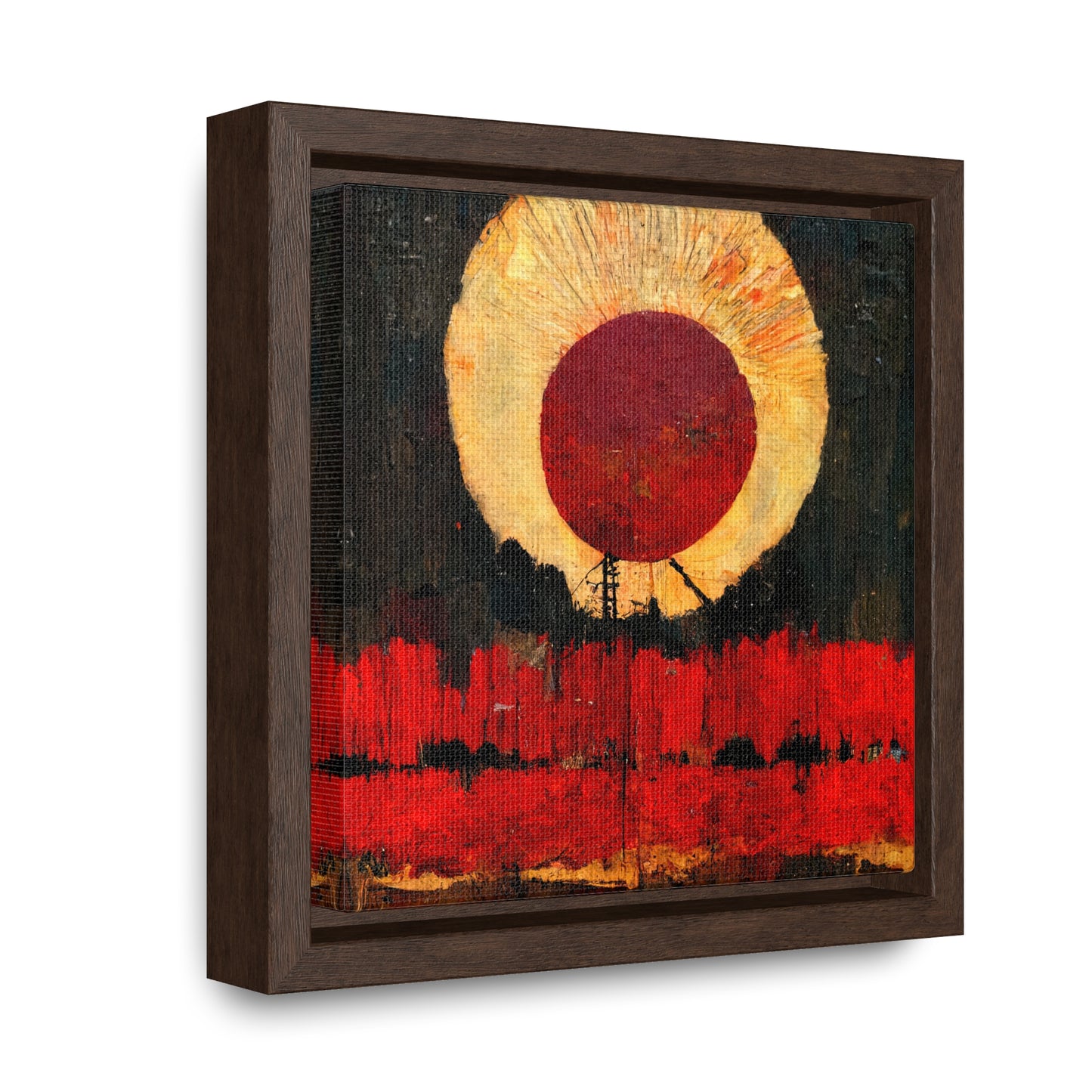 Land of the Sun 28, Valentinii, Gallery Canvas Wraps, Square Frame