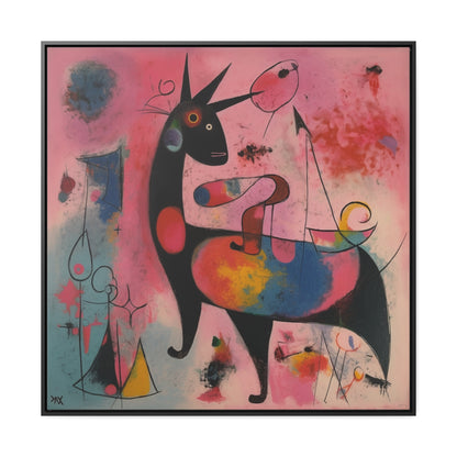 The Dreams of the Child 37, Gallery Canvas Wraps, Square Frame