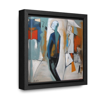 Sad Man 21, Valentinii, Gallery Canvas Wraps, Square Frame