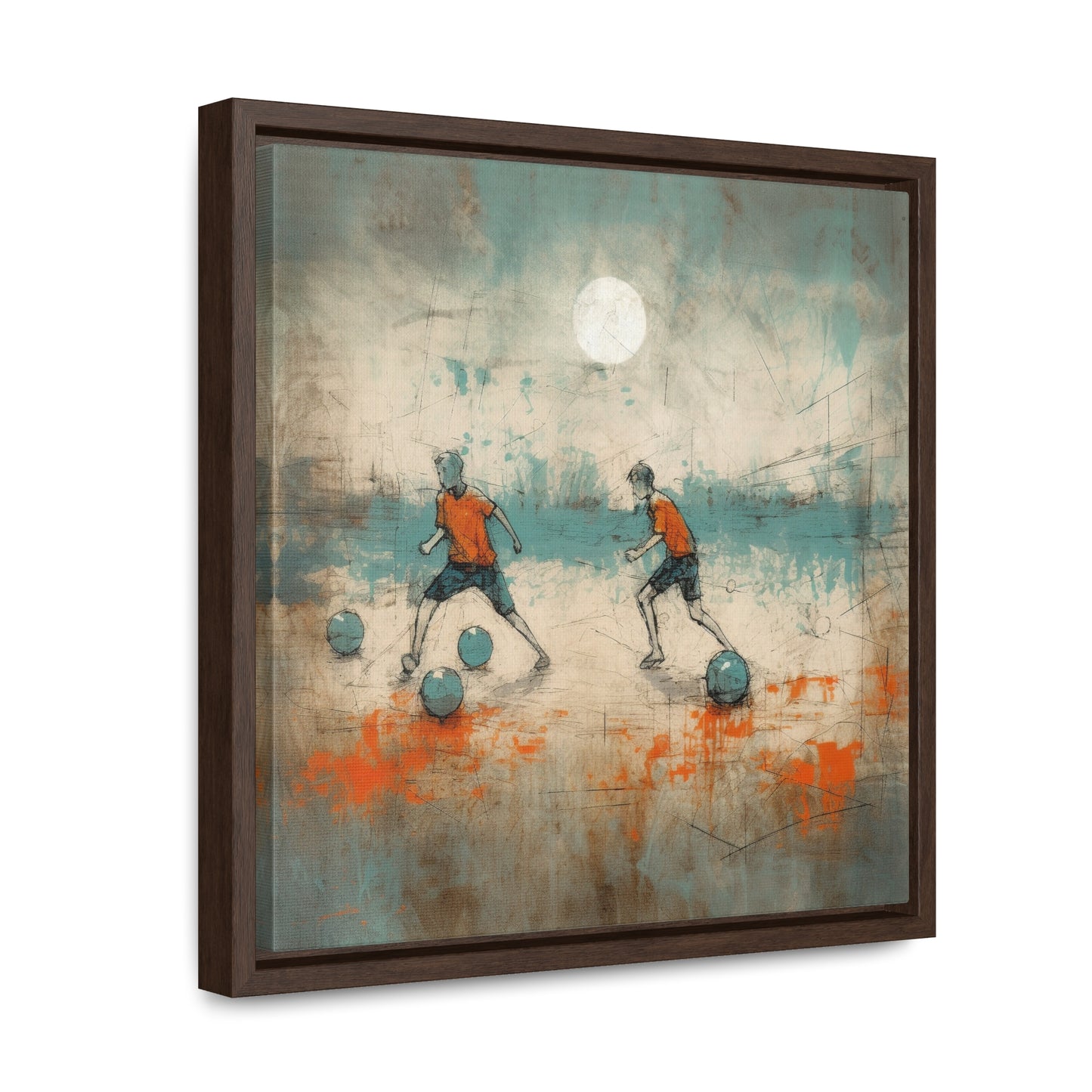 Childhood 39, Gallery Canvas Wraps, Square Frame