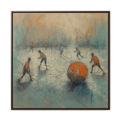 Childhood 15, Gallery Canvas Wraps, Square Frame