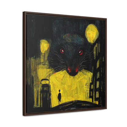 Urban Rat 8, Valentinii, Gallery Canvas Wraps, Square Frame