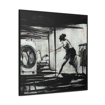 Domestic Memories 38, Valentinii, Gallery Canvas Wraps, Square Frame