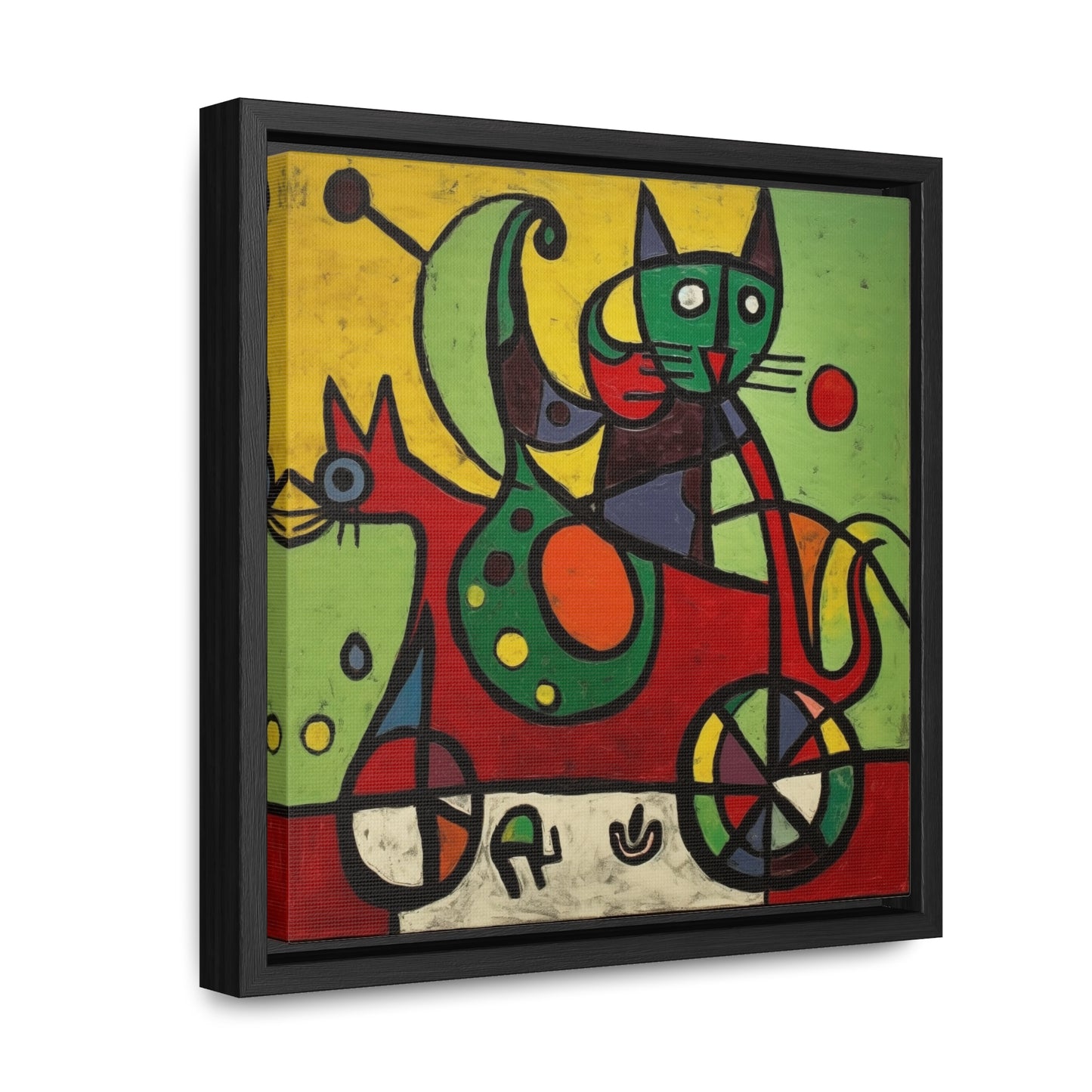 Cat 149, Gallery Canvas Wraps, Square Frame