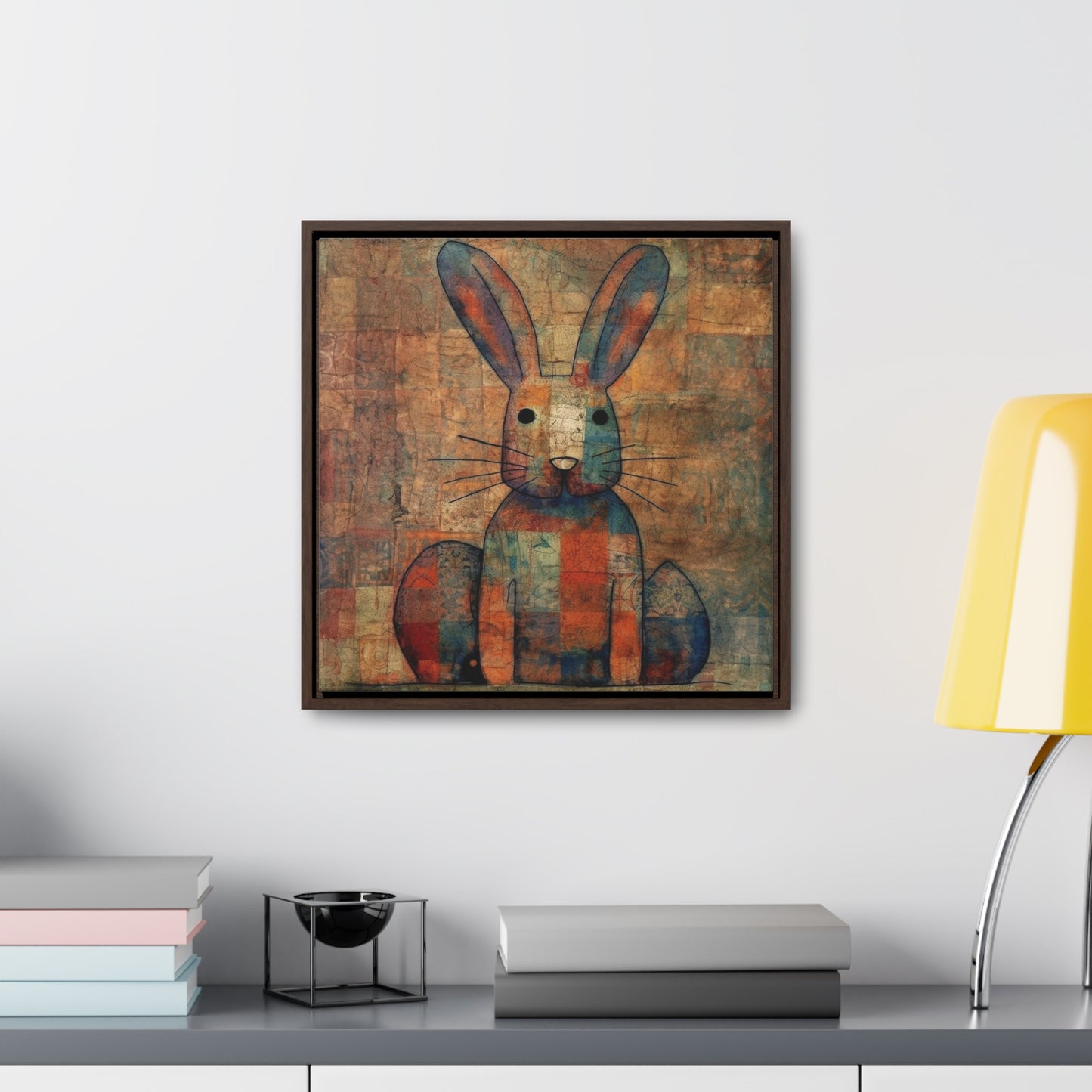 Rabbit 23, Gallery Canvas Wraps, Square Frame