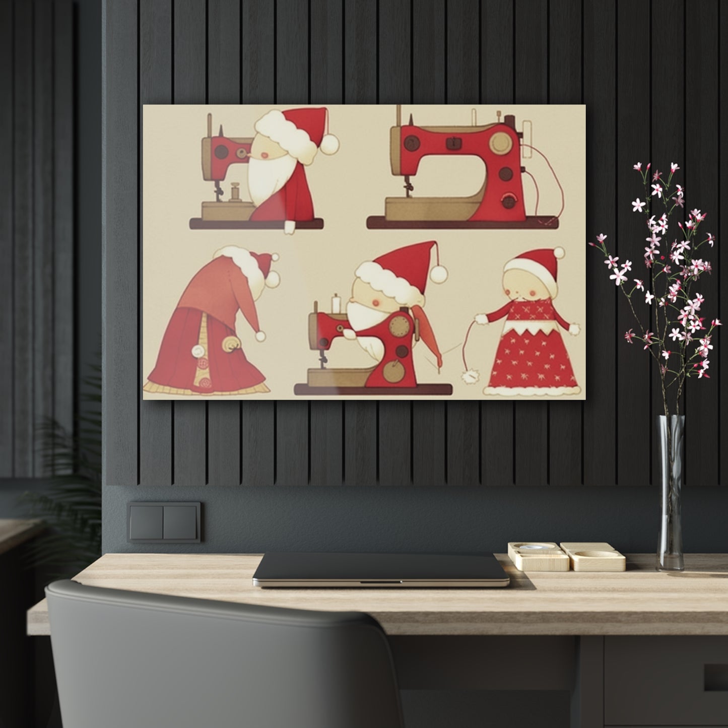 Santa Claus 9 , Acrylic Prints