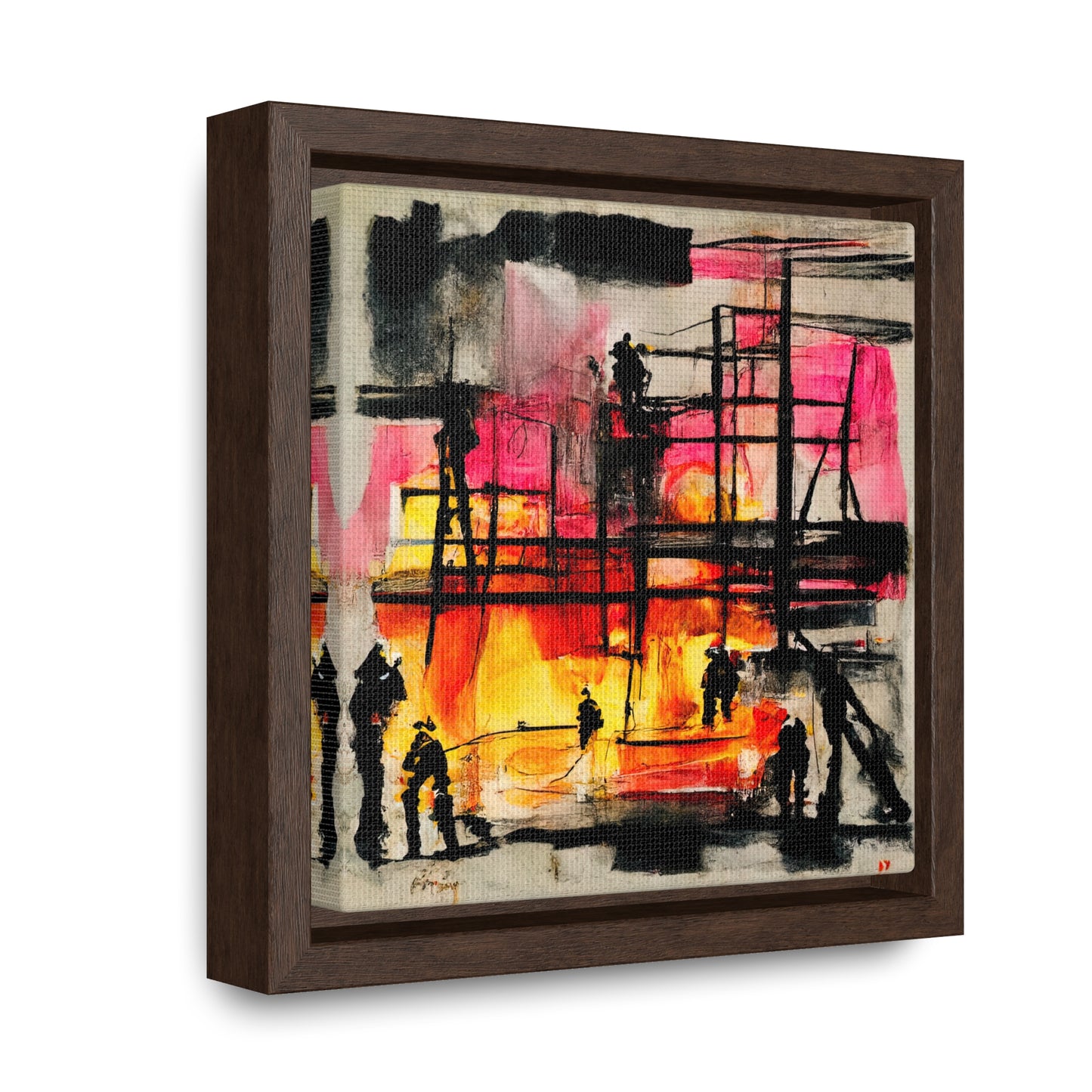 Land of the Sun, Valentinii, Gallery Canvas Wraps, Square Frame