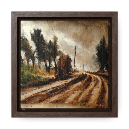 To the Rainy Land 10, Valentinii, Gallery Canvas Wraps, Square Frame