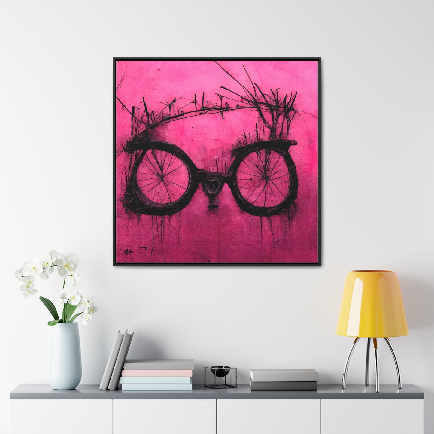 Bicycle, Valentinii, Gallery Canvas Wraps, Square Frame