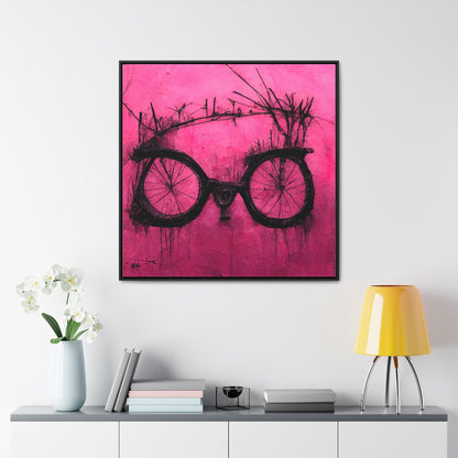 Bicycle, Valentinii, Gallery Canvas Wraps, Square Frame