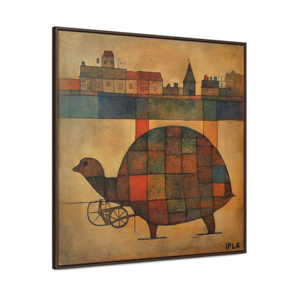 Turtle 17, Gallery Canvas Wraps, Square Frame