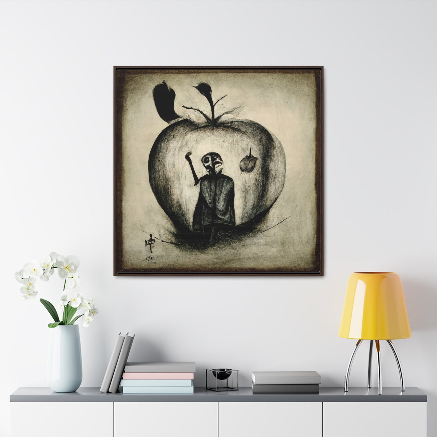 Apple 33, Valentinii, Gallery Canvas Wraps, Square Frame