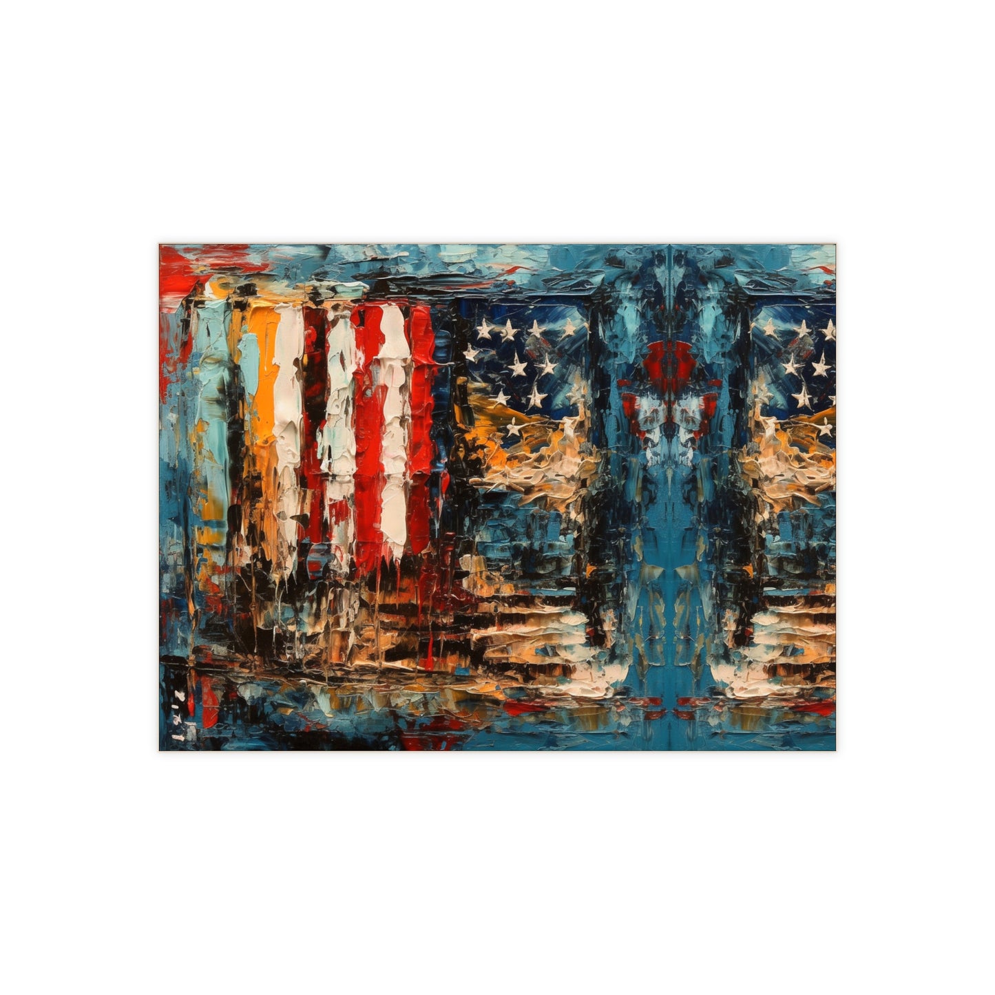 USA, Ceramic Photo Tile