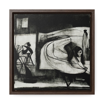 Domestic Memories 22, Valentinii, Gallery Canvas Wraps, Square Frame