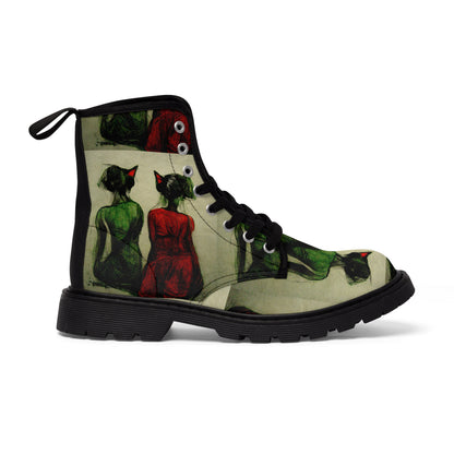 CAT WOMEN , Men's Canvas Boots,