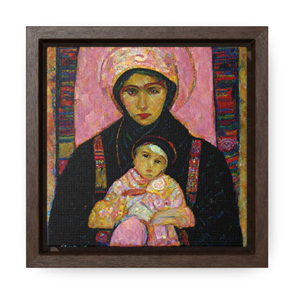 Mary and the Child 6, Valentinii, Gallery Canvas Wraps, Square Frame