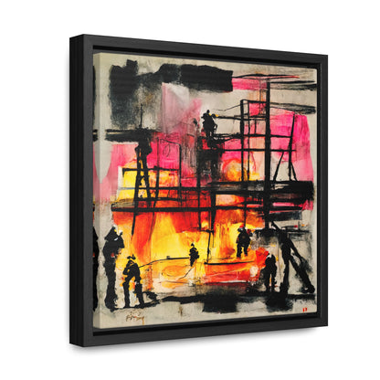 Land of the Sun, Valentinii, Gallery Canvas Wraps, Square Frame