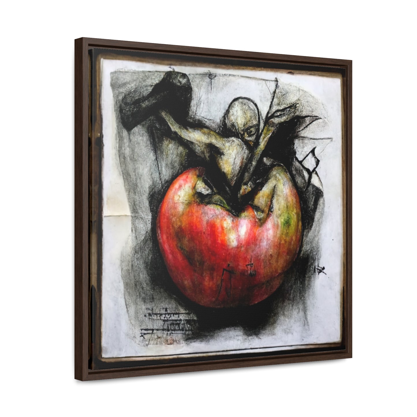 Apple 27, Valentinii, Gallery Canvas Wraps, Square Frame