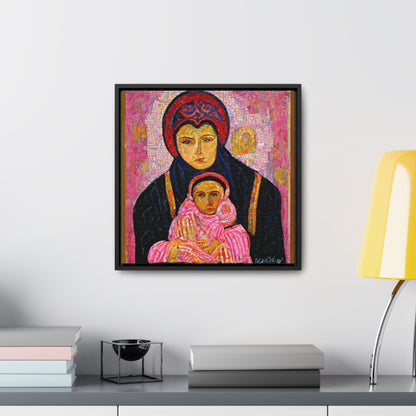 Mary and the Child 24, Valentinii, Gallery Canvas Wraps, Square Frame