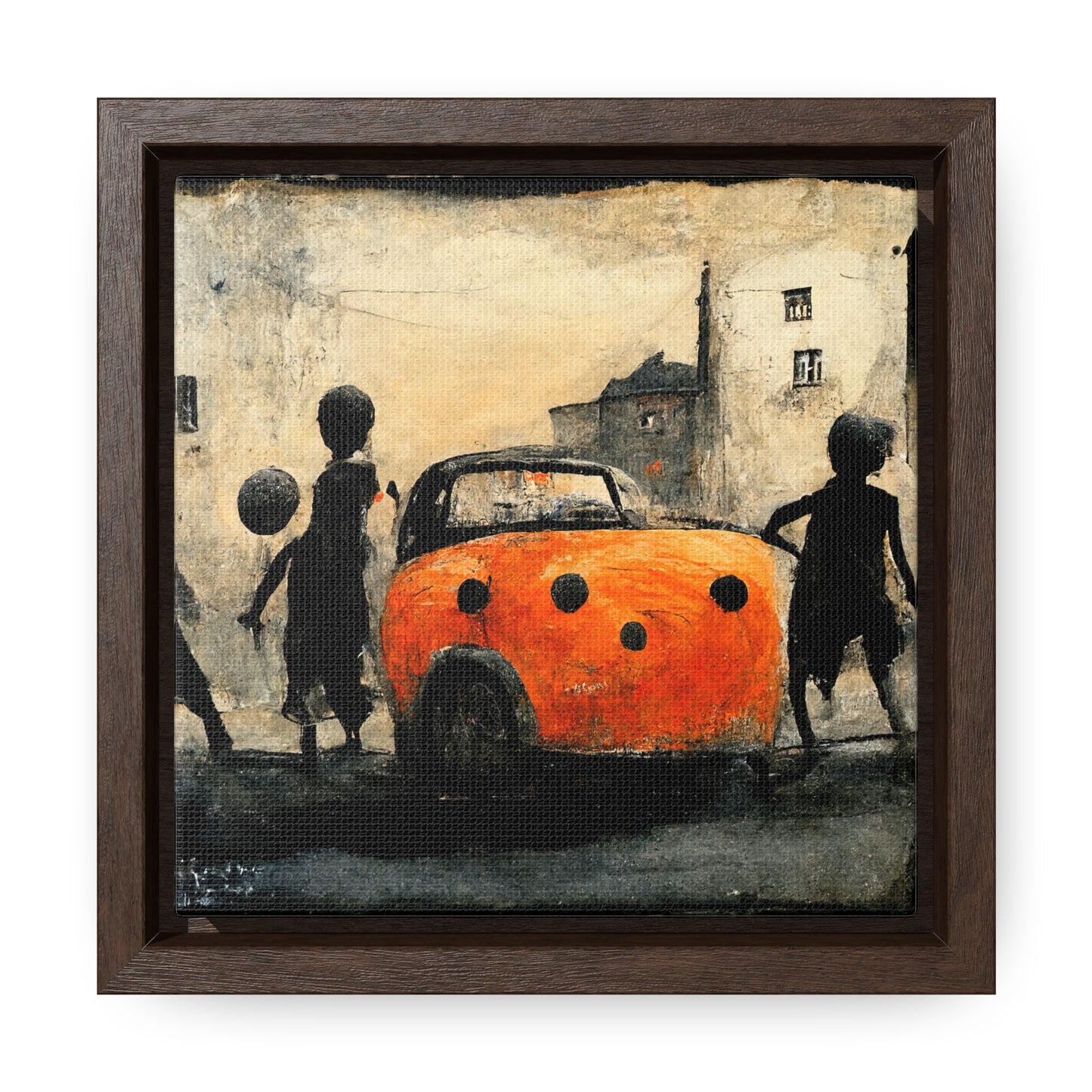 Childhood, Valentinii, Gallery Canvas Wraps, Square Frame