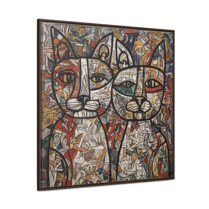 Cat, Gallery Canvas Wraps, Square Frame