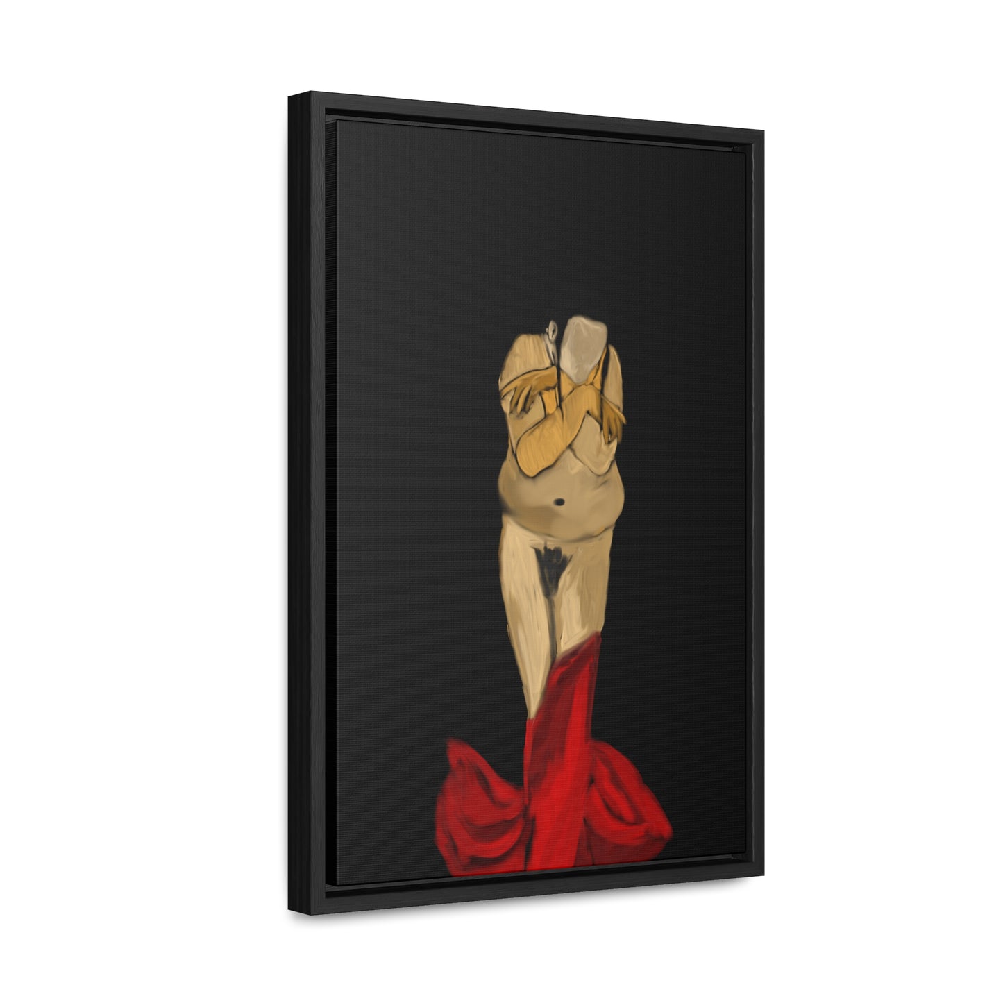 Shame, Original Eduard Pavel, Gallery Canvas Wraps, Vertical Frame