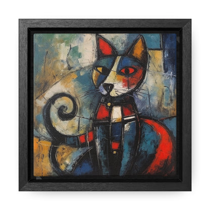 Cat 68, Gallery Canvas Wraps, Square Frame