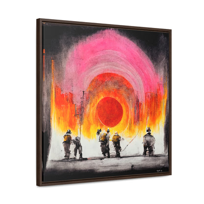 Land of the Sun 33, Valentinii, Gallery Canvas Wraps, Square Frame