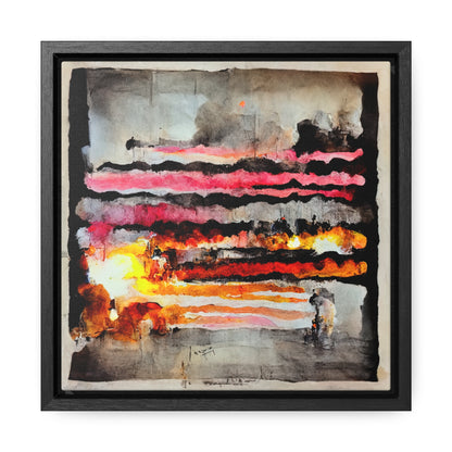 Land of the Sun 8, Valentinii, Gallery Canvas Wraps, Square Frame