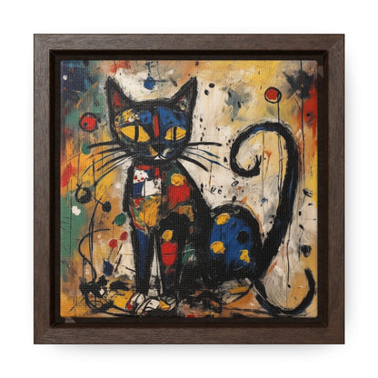 Cat 76, Gallery Canvas Wraps, Square Frame