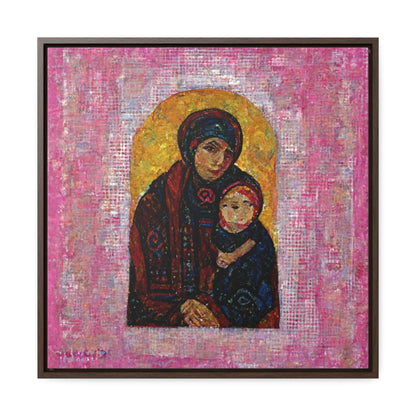 Mary and the Child 10, Valentinii, Gallery Canvas Wraps, Square Frame