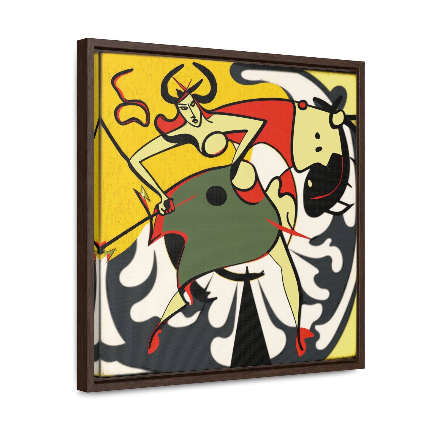 Naivia 22, Gallery Canvas Wraps, Square Frame