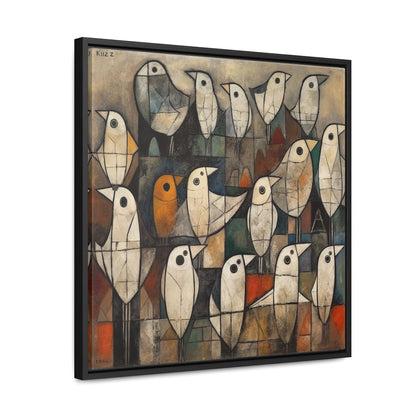 Bird 31, Gallery Canvas Wraps, Square Frame