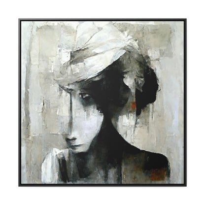 Forgotten face 2, Valentinii, Gallery Canvas Wraps, Square Frame