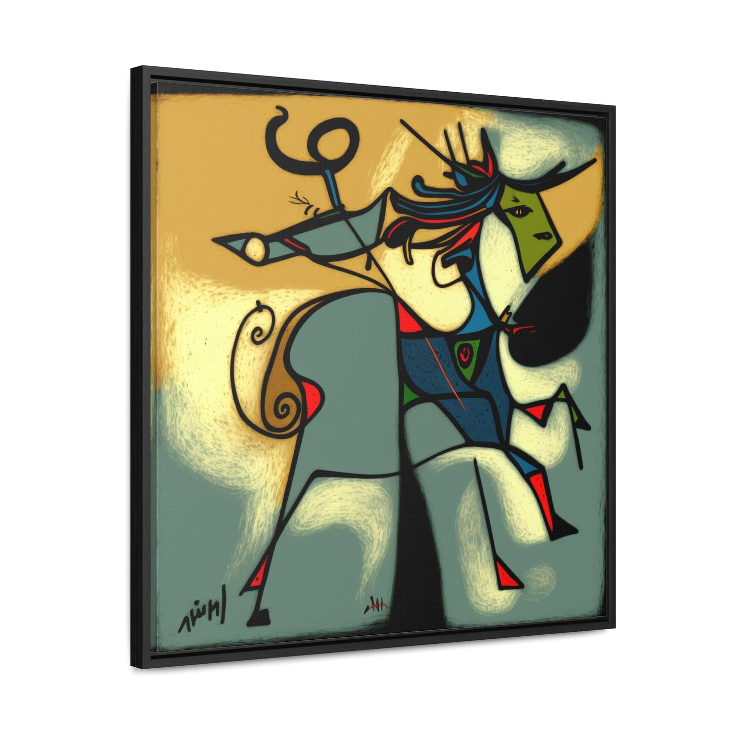 Naivia 36, Gallery Canvas Wraps, Square Frame