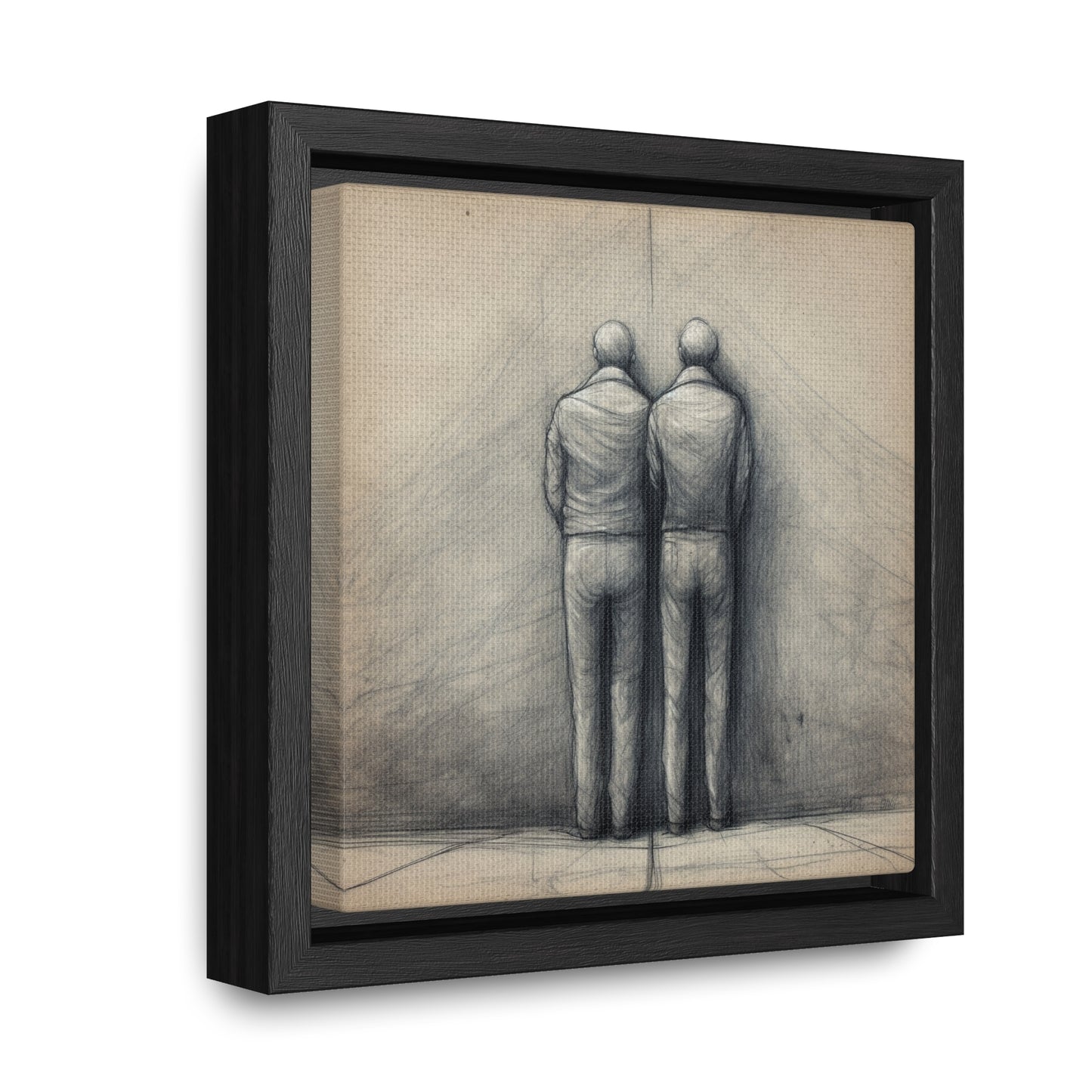 The Courage of Vulnerability 5, Gallery Canvas Wraps, Square Frame