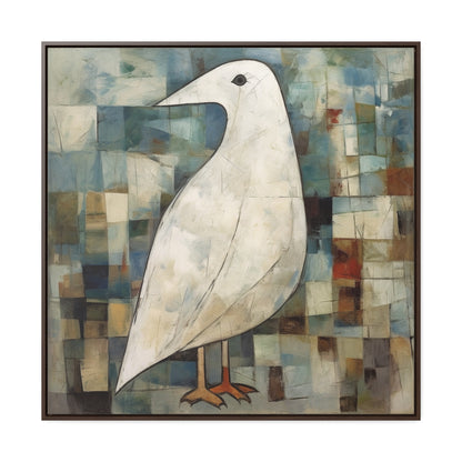 Bird 8, Gallery Canvas Wraps, Square Frame