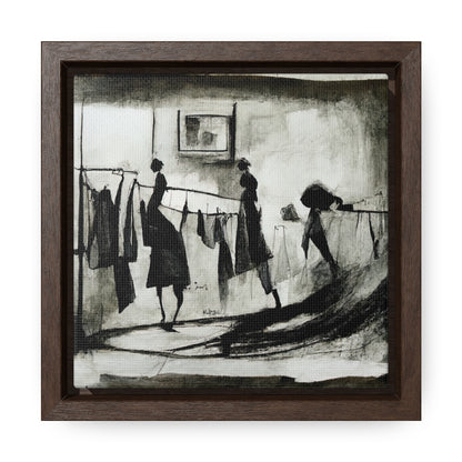 Domestic Memories 9, Valentinii, Gallery Canvas Wraps, Square Frame