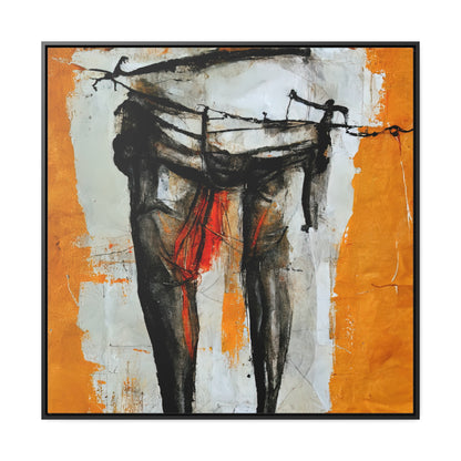 Feet and Drama 11, Valentinii, Gallery Canvas Wraps, Square Frame